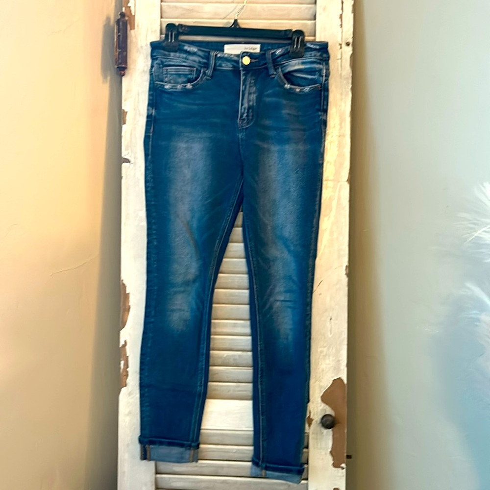 Bridge by Gly High Rise Ankle Skinny size 27